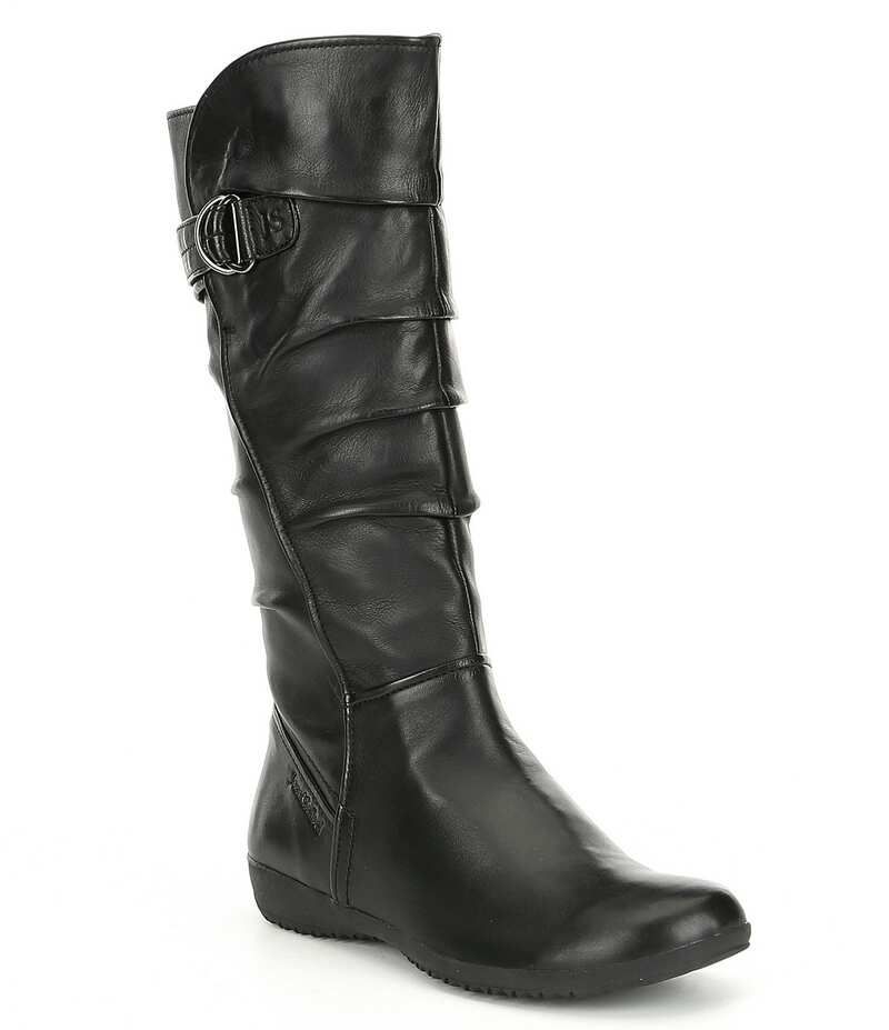 ジョセフセイベル レディース シューズ ブーツ・レインブーツ トール ブーツ レザー Josef Seibel Naly 23 Tall Scrunched Slouch Leather Boots 42,770円
