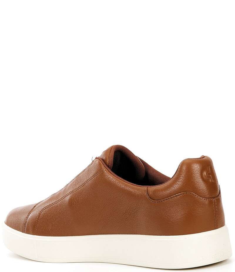 コールハーン メンズ シューズ スリッポン・ローファー スニーカー レザー Cole Haan Mens GrandPro Luxe Slip On Leather Sneakers British