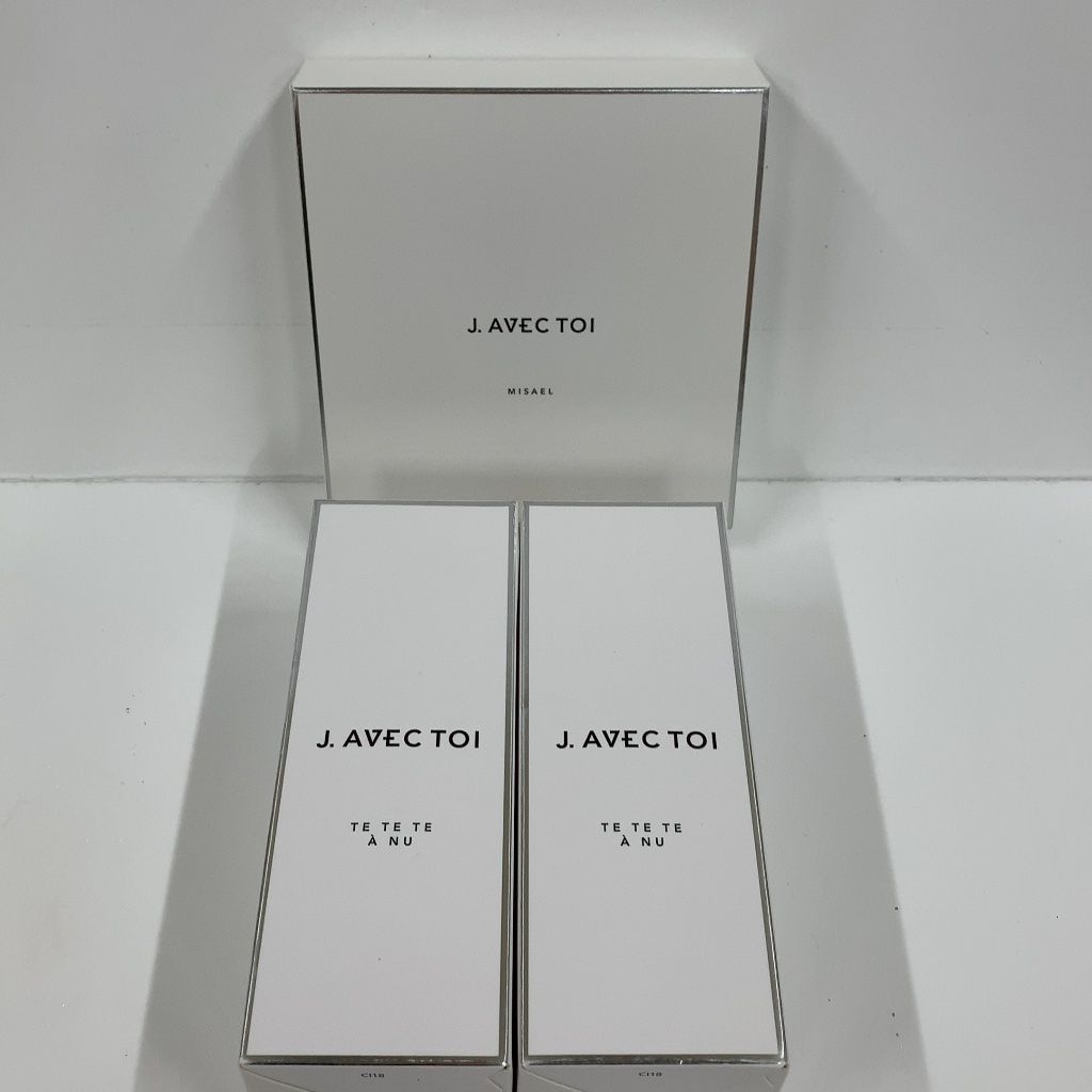 Z0912 J. AVEC TOI トリートメントUVジェルクリーム MISAEL SPF33+ PA++15g3／トリートメント ボディローション テテテ アヌ 250mL 2個 計3点セット