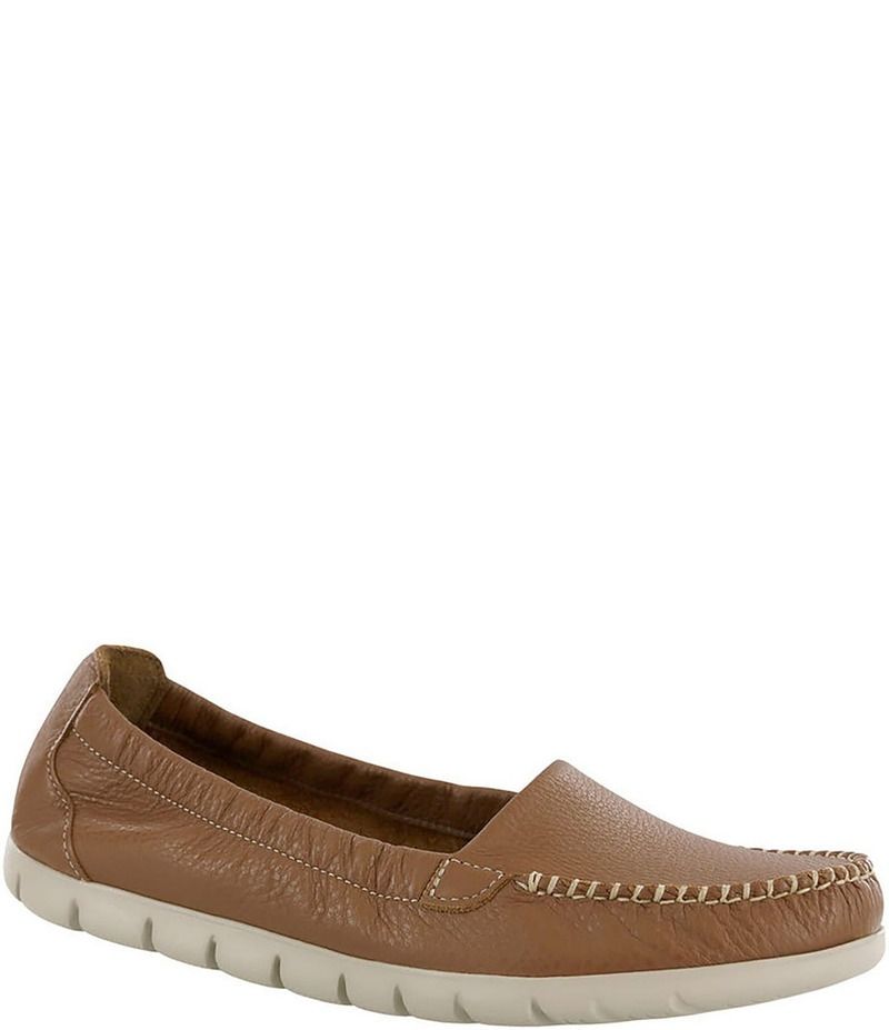 サス レディース シューズ パンプス レザー ローファー SAS Sunny SlipOn Sunny Comfort Leather Loafers BlacK ブラック