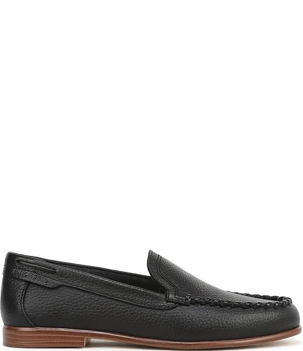 フランコサルト レディース シューズ パンプス レザー ローファー Franco Sarto Maude Leather Whipstitch Loafers Black ブラック