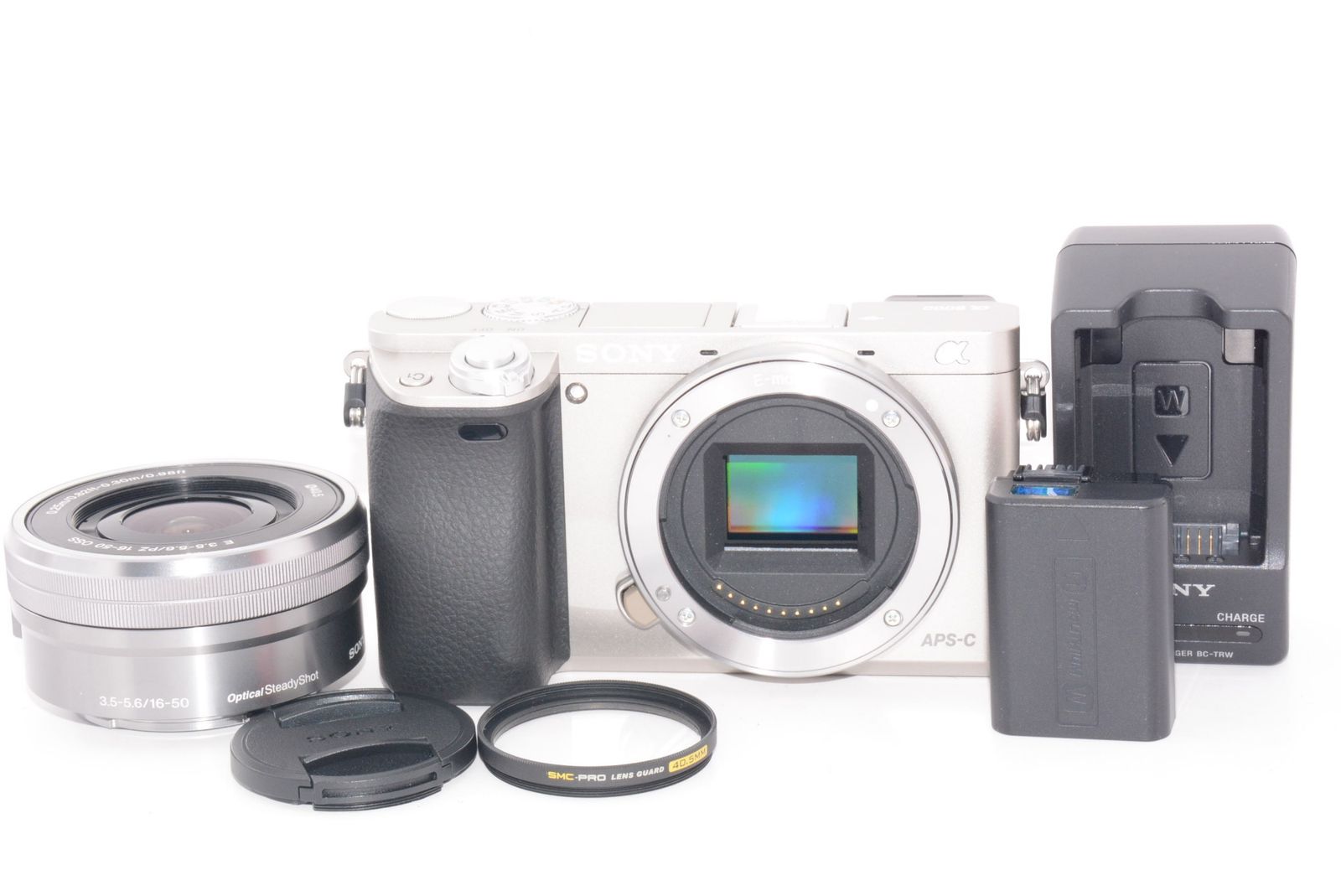 ソニー α6000 パワーズームレンズキット E PZ 16-50mmシルバー - メルカリ