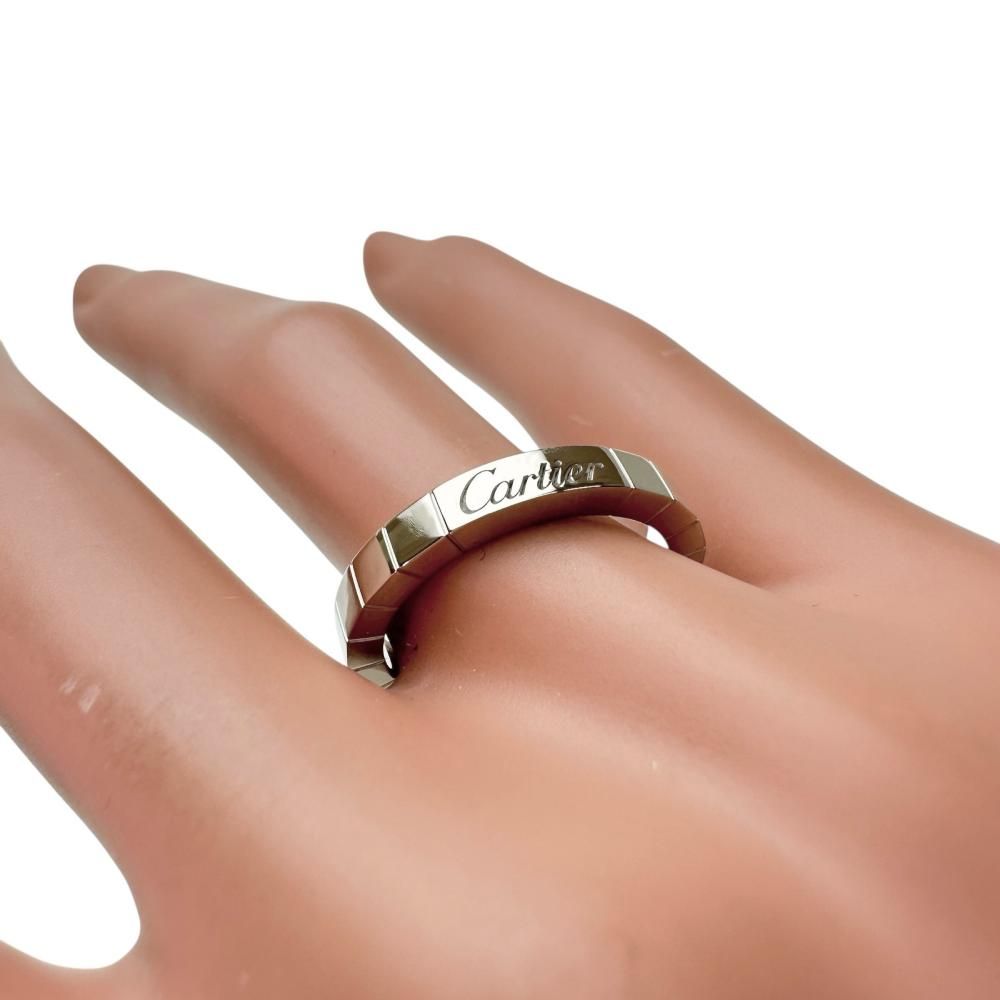 13号 【CARTIER/カルティエ】ラニエール リング・指輪 K18WGホワイト
