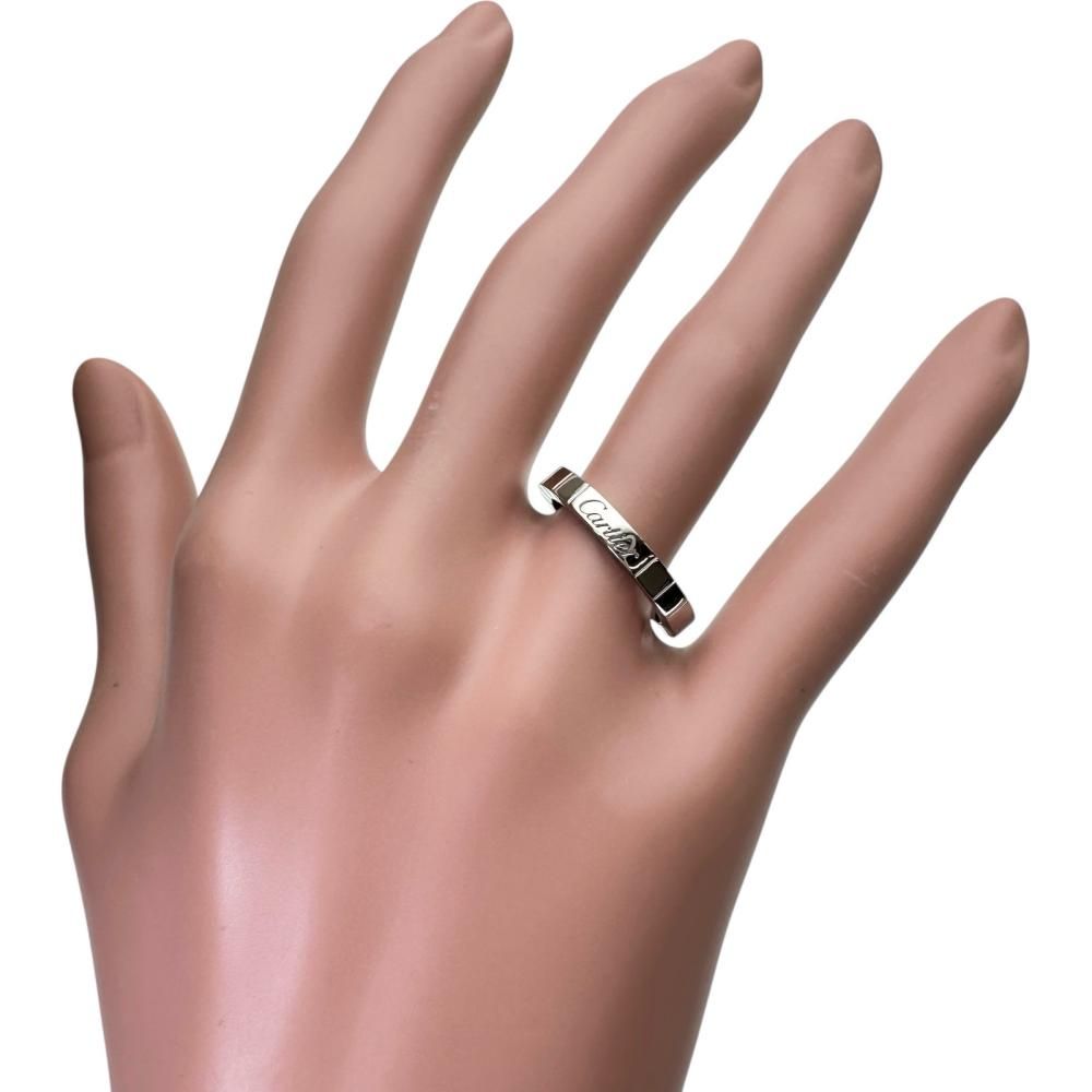 13号 【CARTIER/カルティエ】ラニエール リング・指輪 K18WGホワイト