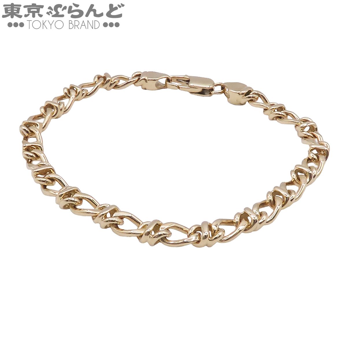ティファニー TIFFANY&Co. ブレスレット イエローゴールド K18YG チェーン ユニセックス 仕上済 101880849