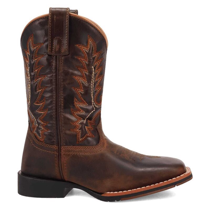 ダンポスト レディース シューズ ブーツ・レインブーツ レザー Dan Post Dexter Boys Leather Western Boots Brown ブラウン