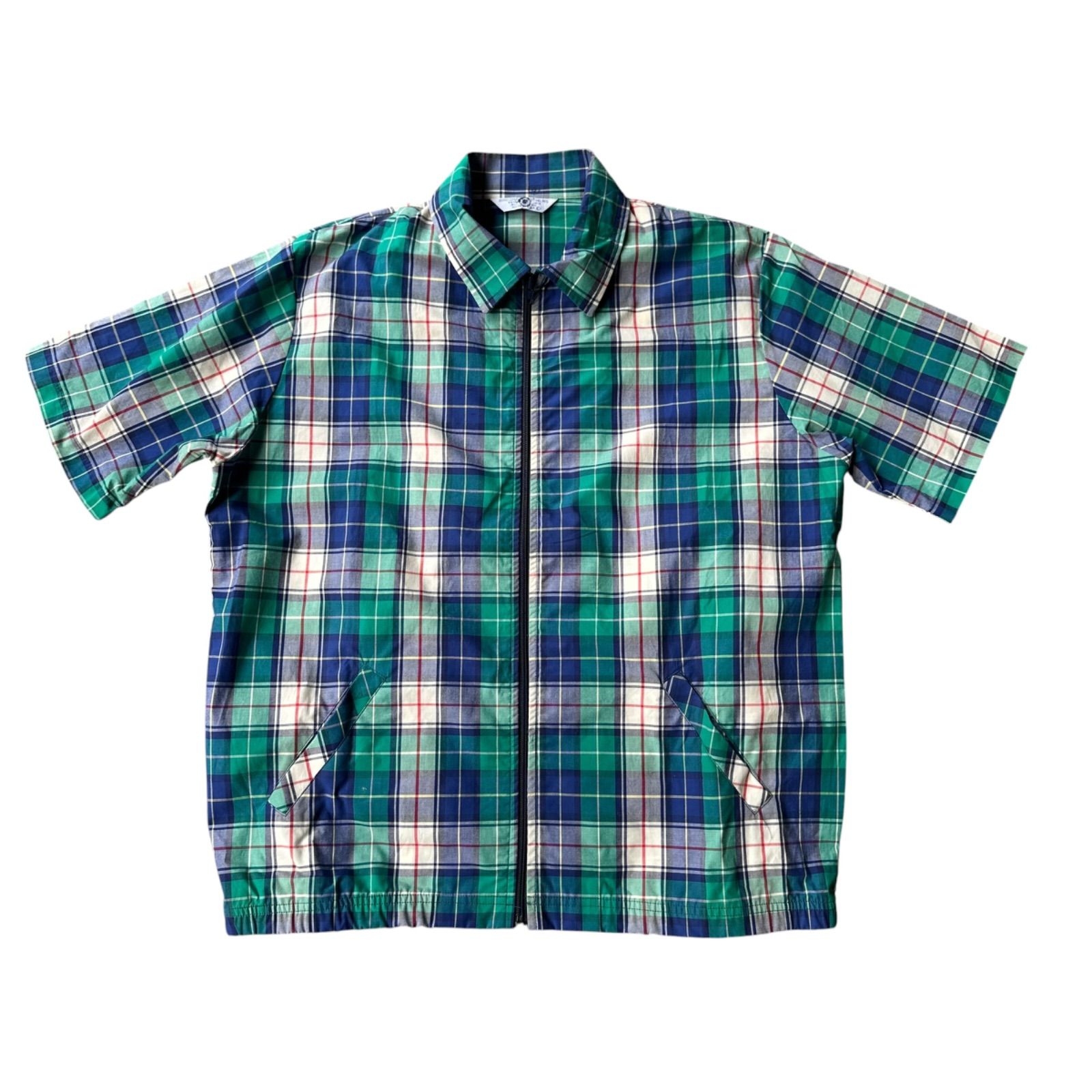80s BROOKS BROTHERS Zip CHECK Shirts