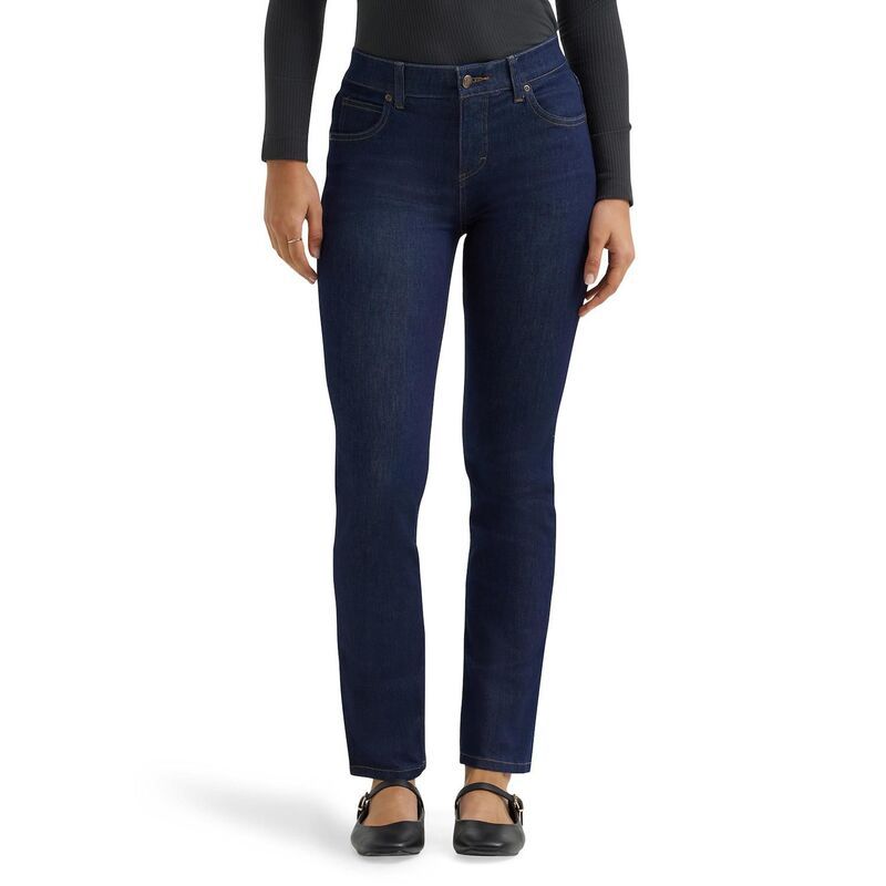 リー レディース ボトムス デニムパンツ ジーンズ Womens Lee Ultra Lux Comfort Flex Motion Slim Straight Jeans Get Down