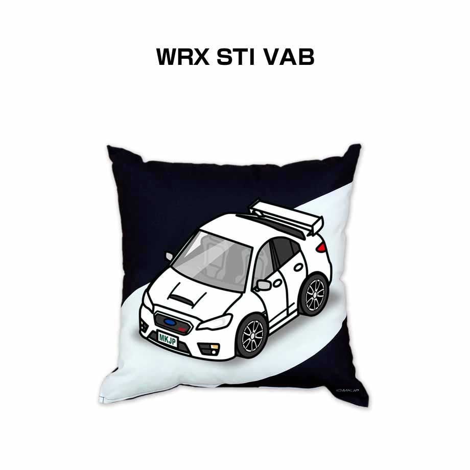 【スバル WRX STI VAB 】クッション 車好き プレゼント 車 メンズ 誕生日 彼氏 イベント