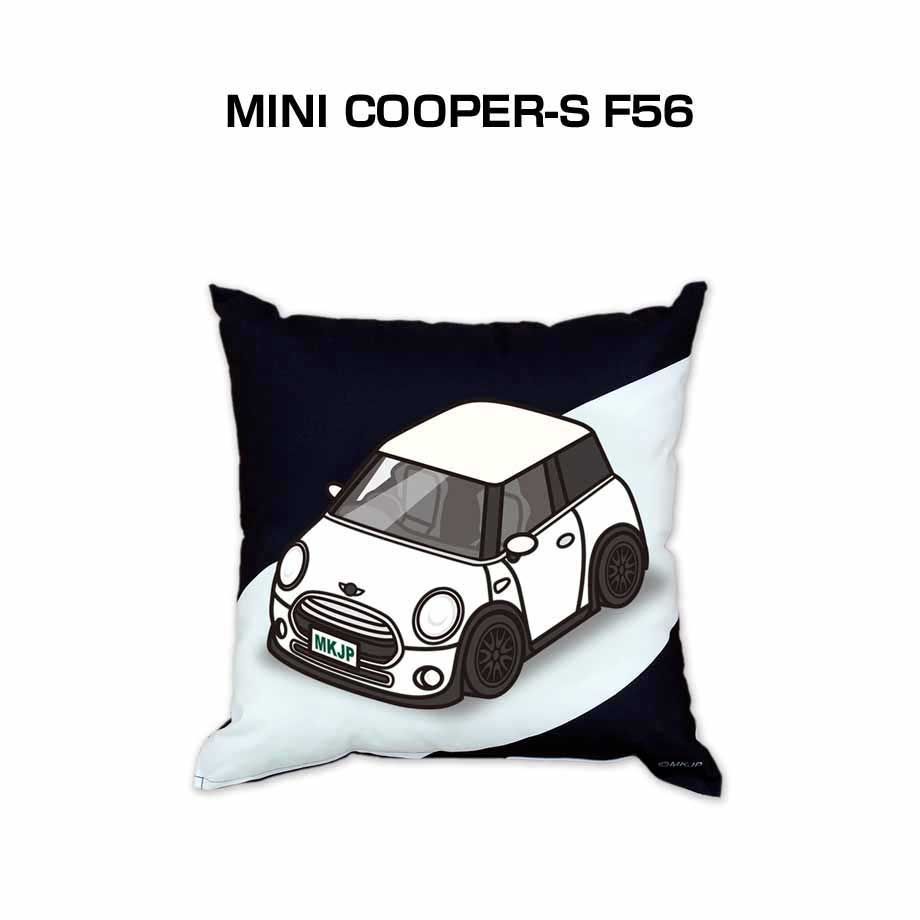 【外車 MINI COOPER_S F56 】クッション 車好き プレゼント 車 メンズ 誕生日 彼氏 イベント