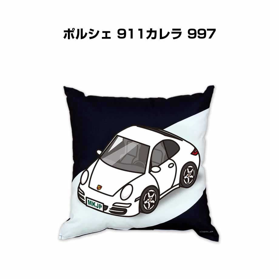 外車 ポルシェ 911カレラ 997 】クッション 車好き プレゼント 車