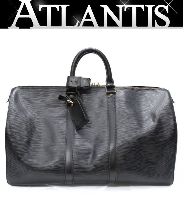 Louis Vuitton ルイヴィトン キーポル45 ボストンバッグ エピ 黒