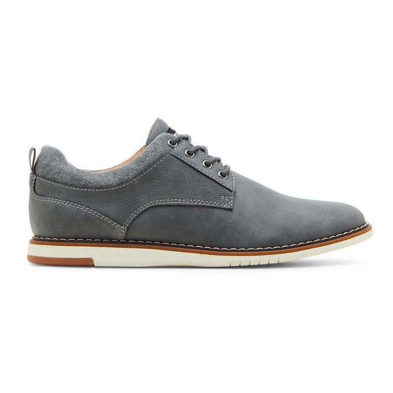 マデン メンズ シューズ オックスフォード Madden Lopiut Mens Oxford Shoes Gray グレー