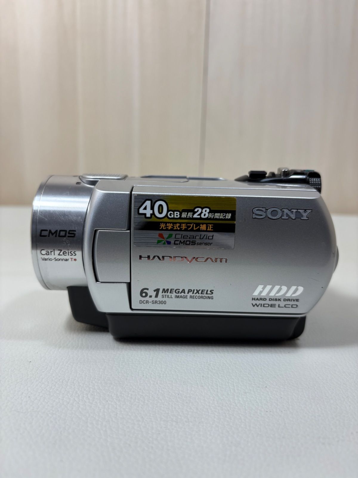 美品 SONY ハンディカム DCR-SR300【やや難有り】 - メルカリ