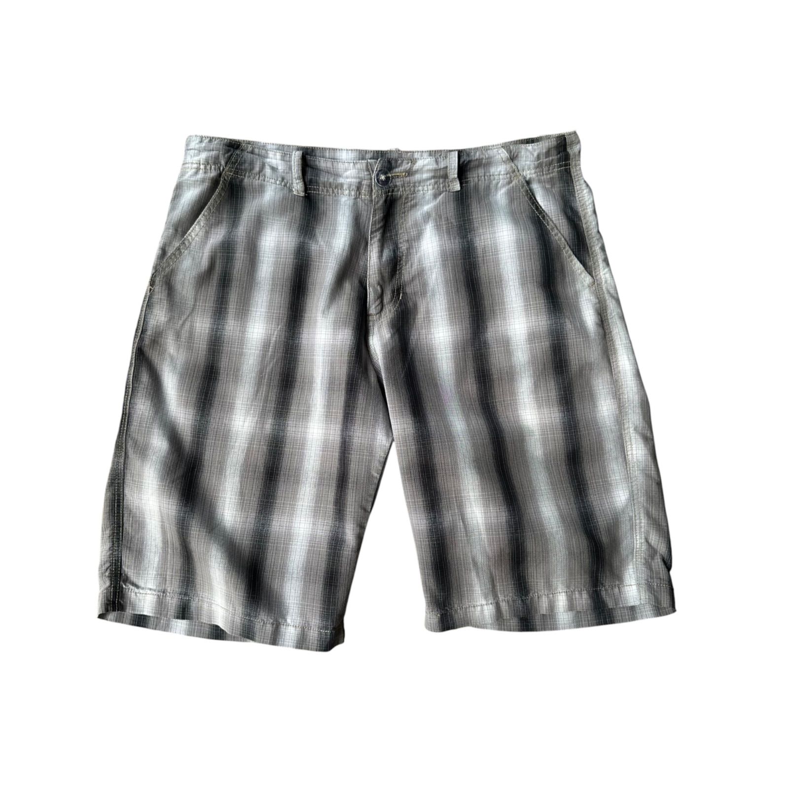 00s OTB Ombre Check Shorts