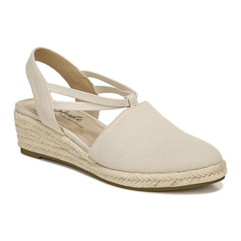 ライフストライド レディース シューズ サンダル LifeStride Katrina 2 Womens Wedges Almond