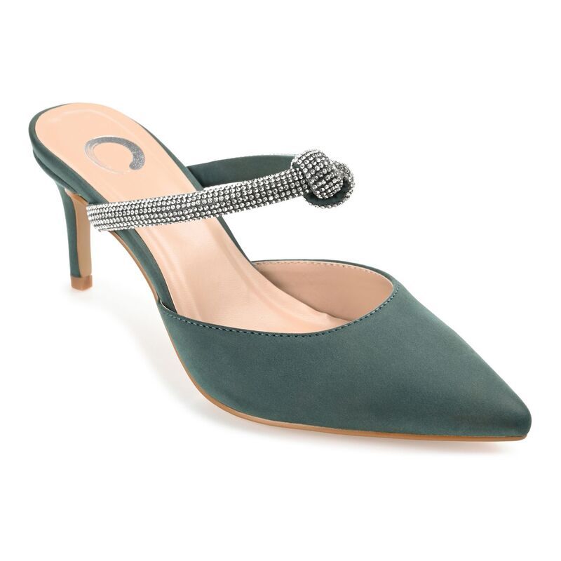 ジュルネ コレクション レディース シューズ パンプス ヒール Journee Collection Lunna Womens Heels Green グリーン