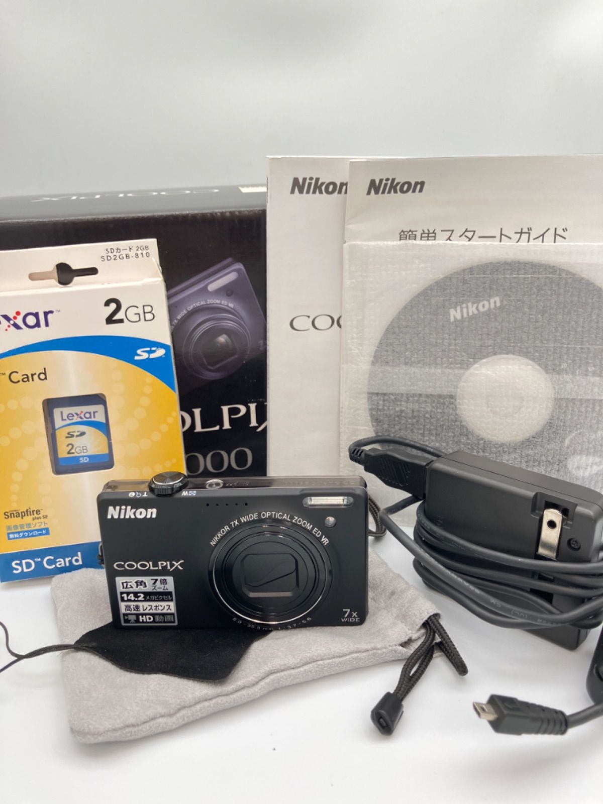 □ Nikon ニコン COOLPIX S6000 コンパクトデジタルカメラ