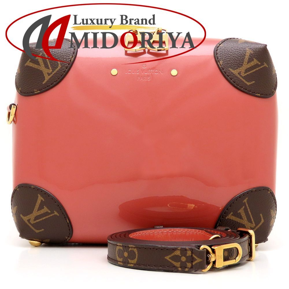 LOUIS VUITTON ルイヴィトン ヴェルニ ヴェニス M53546 ショルダーバッグ ヴィユーローズ ブラウン レディース/353370【中古】