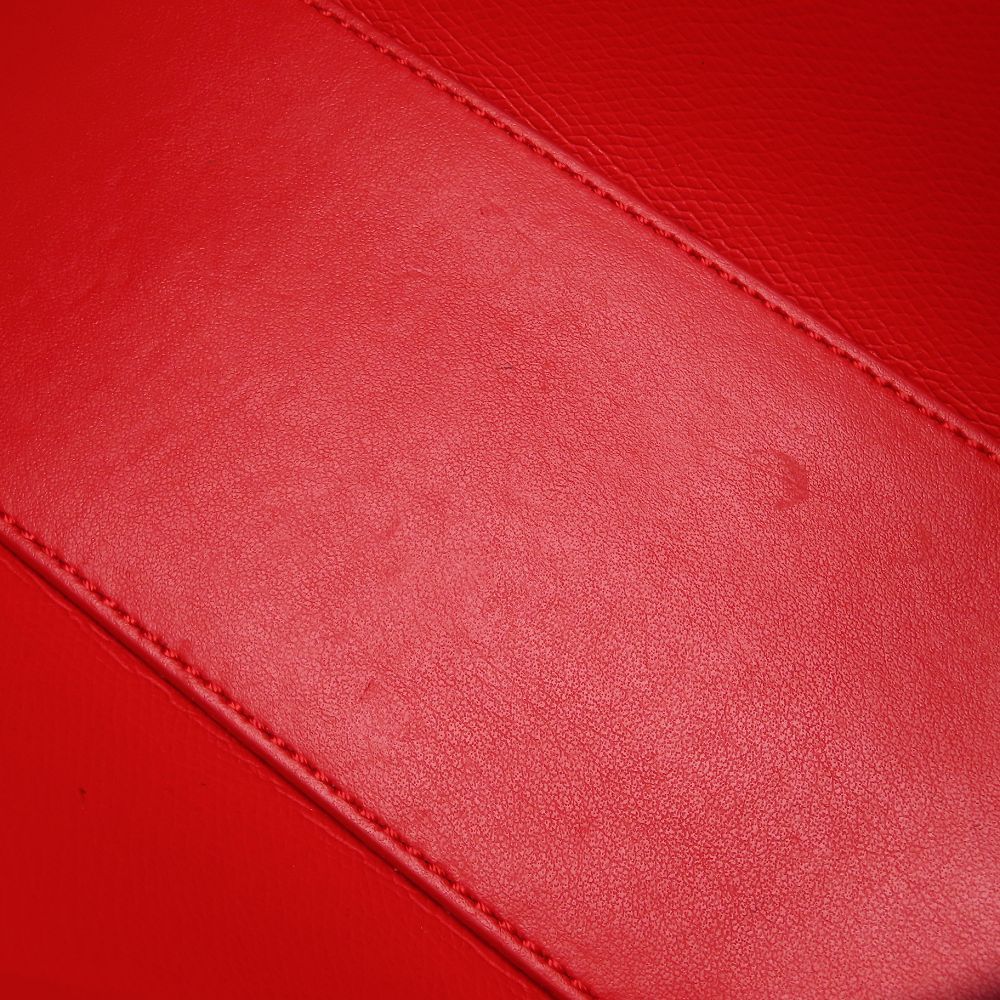 Christian Louboutin クリスチャンルブタン カバタ ミニトート 1205054 2Way ハンドバッグ スタッズ レザー ブラック レッド レディース/353374【中古】