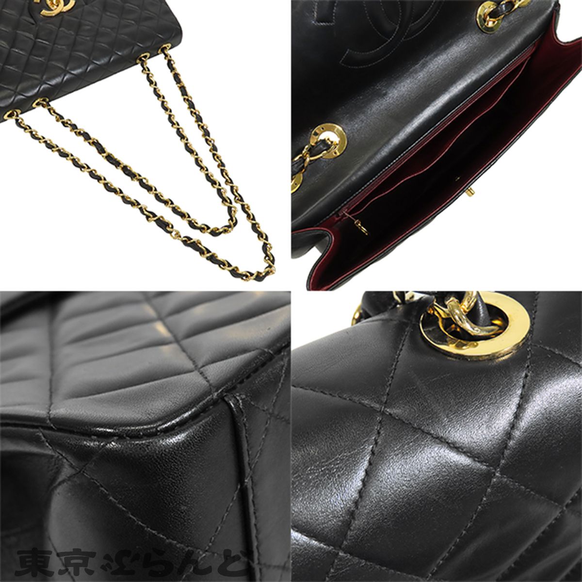 シャネル CHANEL チェーンバッグ A01094 ブラック 黒 ゴールド金具