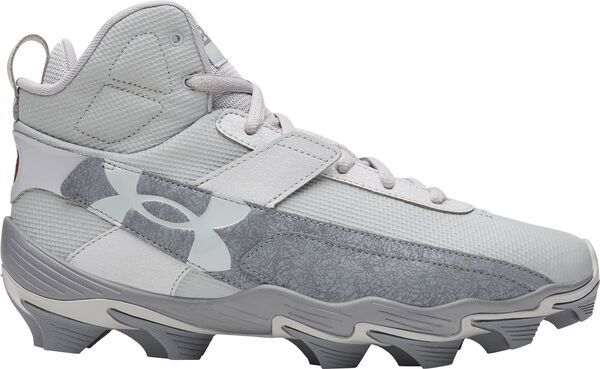 アンダーアーマー メンズ シューズ スニーカー Under Armour Mens Harper 10 RMid Baseball Cleats Triple Grey グレー