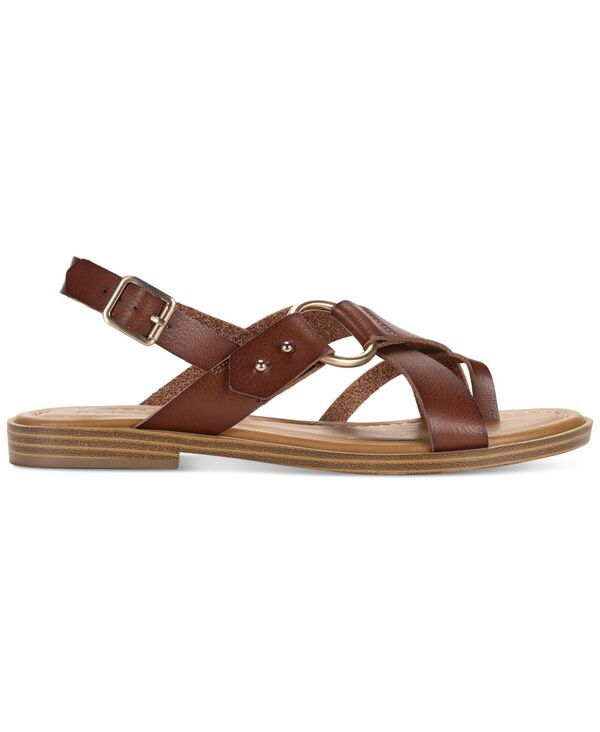 スタイルアンドコー レディース シューズ サンダル Style Co Womens Romyy Flat Sandals Bison