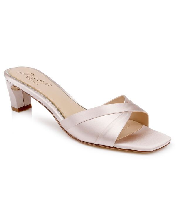 ジュウェルダグレイミシュカ レディース シューズ スリッポン・ローファー サンダル Jewel Badgley Mischka Womens ParislipOn Slide Sandals Cham