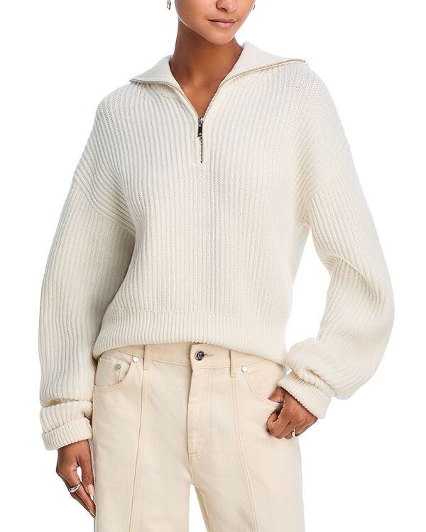 ヘルムート ラング レディース アウター パーカー・スウェット ウール Helmut Lang Balaclava Wool Blend Hoodie Ivory アイボリー