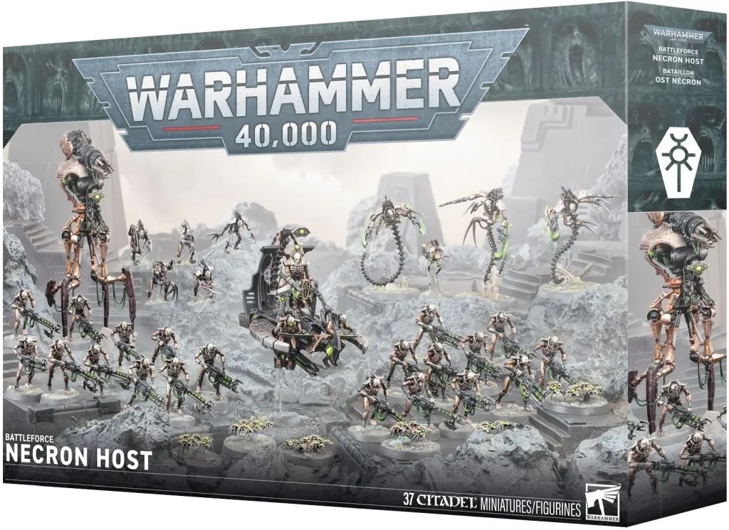 【新品】ミニチュアゲーム バトルフォース： ネクロン密集兵団 「ウォーハンマー40000」 (Battleforce： Necron Host) [49-71]