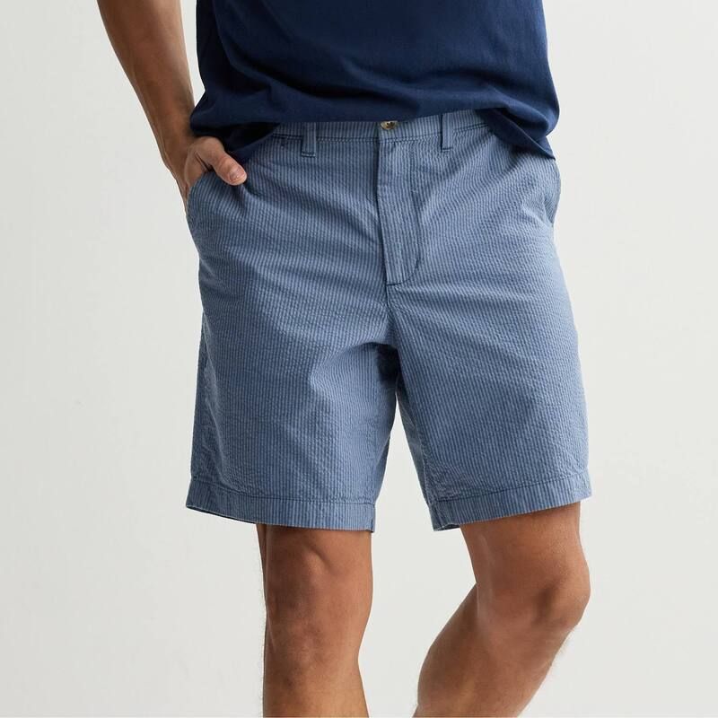 ソノマ レディース ボトムス ハーフパンツ・ショーツ ショートパンツ Sonoma Goods For Life 9Inch Flexwear Flat Front Shorts Navy Seers