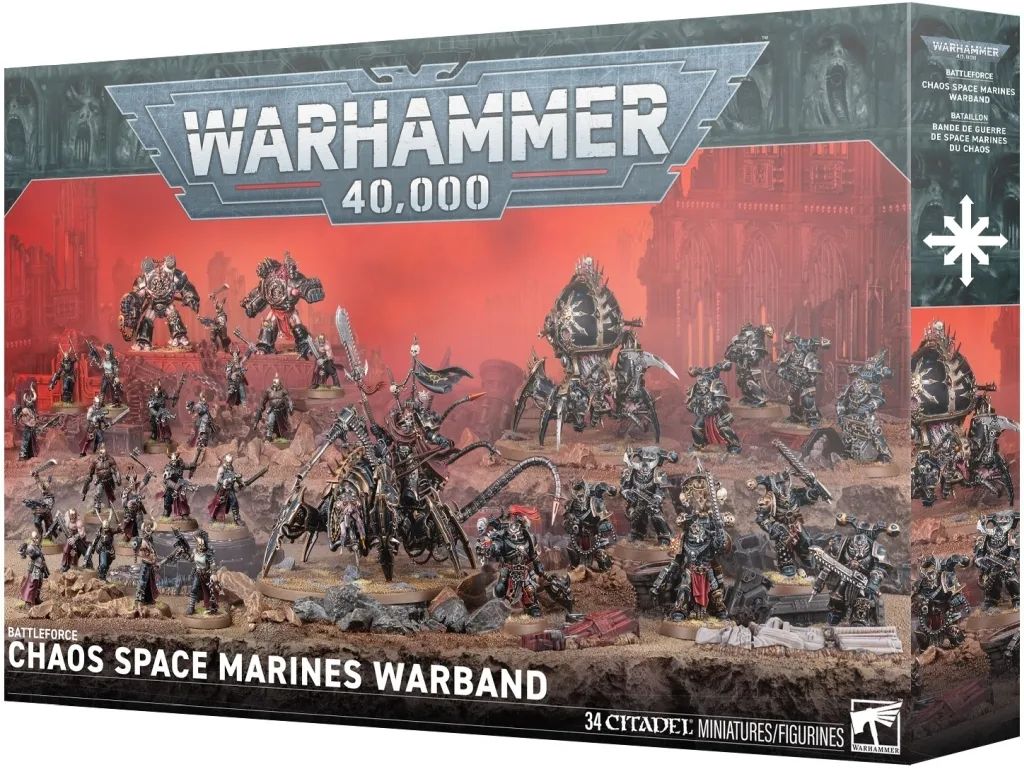 新品】ミニチュアゲーム バトルフォース： ケイオス・スペースマリーン