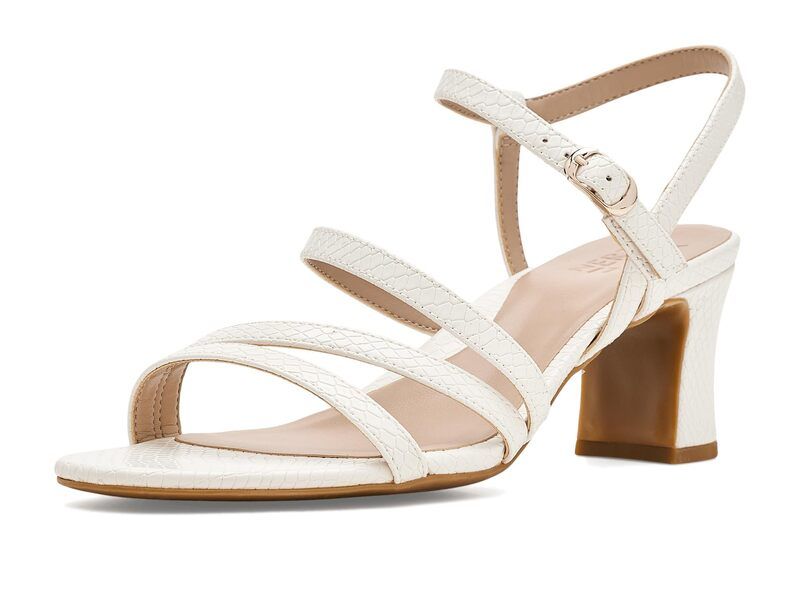 ナチュライザー レディース シューズ ヒール Naturalizer Nellie Warm White Synt ホワイト