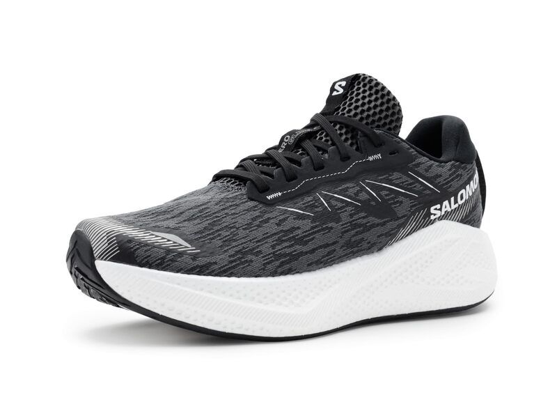 サロモン メンズ シューズ スニーカー Salomon Aero Glide 4 BlackWhite ホワイト