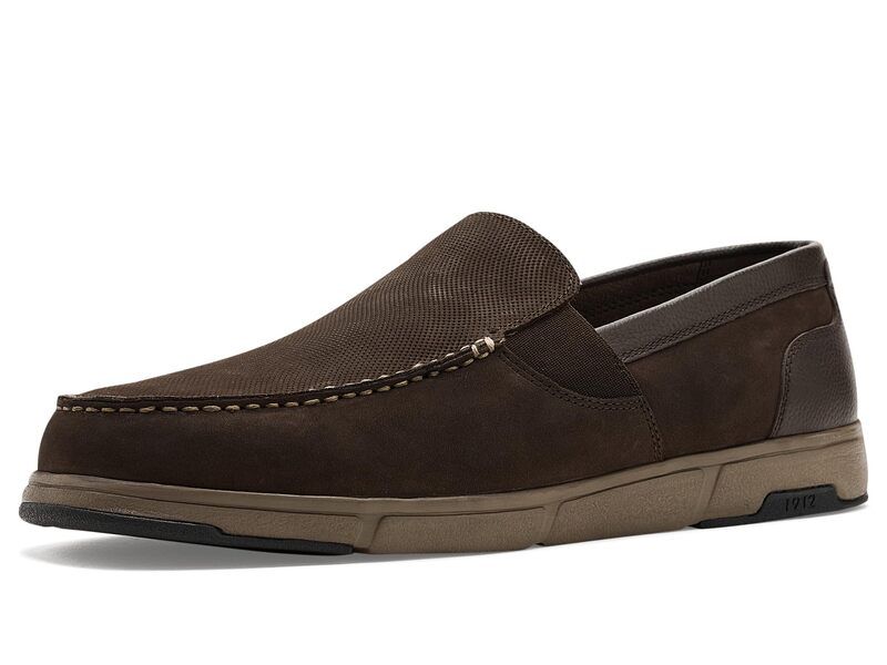 ノンブッシュ メンズ シューズ スリッポン・ローファー レザー Nunn Bush Luca Moccasin Toe Venetian Leather SlipOn Lightweight Comf