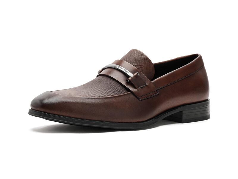 カルバンクライン メンズ シューズ ブーツ・レインブーツ Calvin Klein Dillie Dark Brown Leat ブラウン