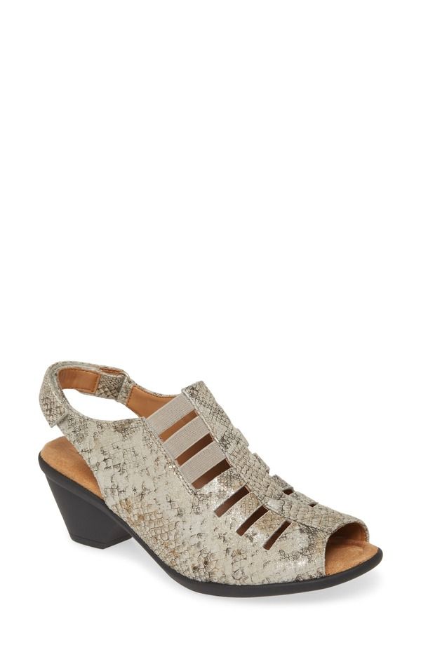 コンフォーティバ レディース シューズ ヒール サンダル Comfortiva Faye Sandalight Grey Leather グレー
