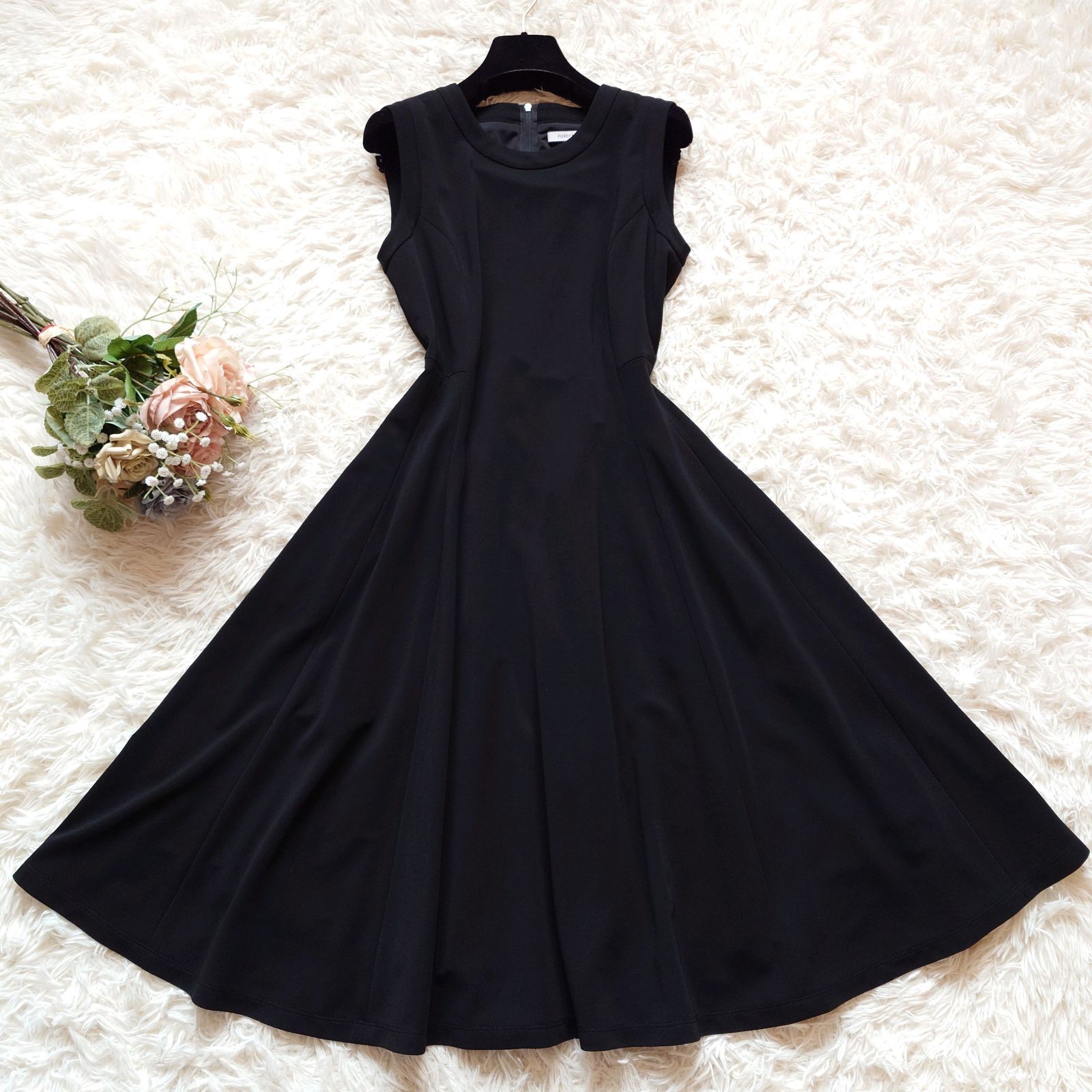 FOXEY NEW YORK フォクシー Dress Laurel フレアロングワンピース