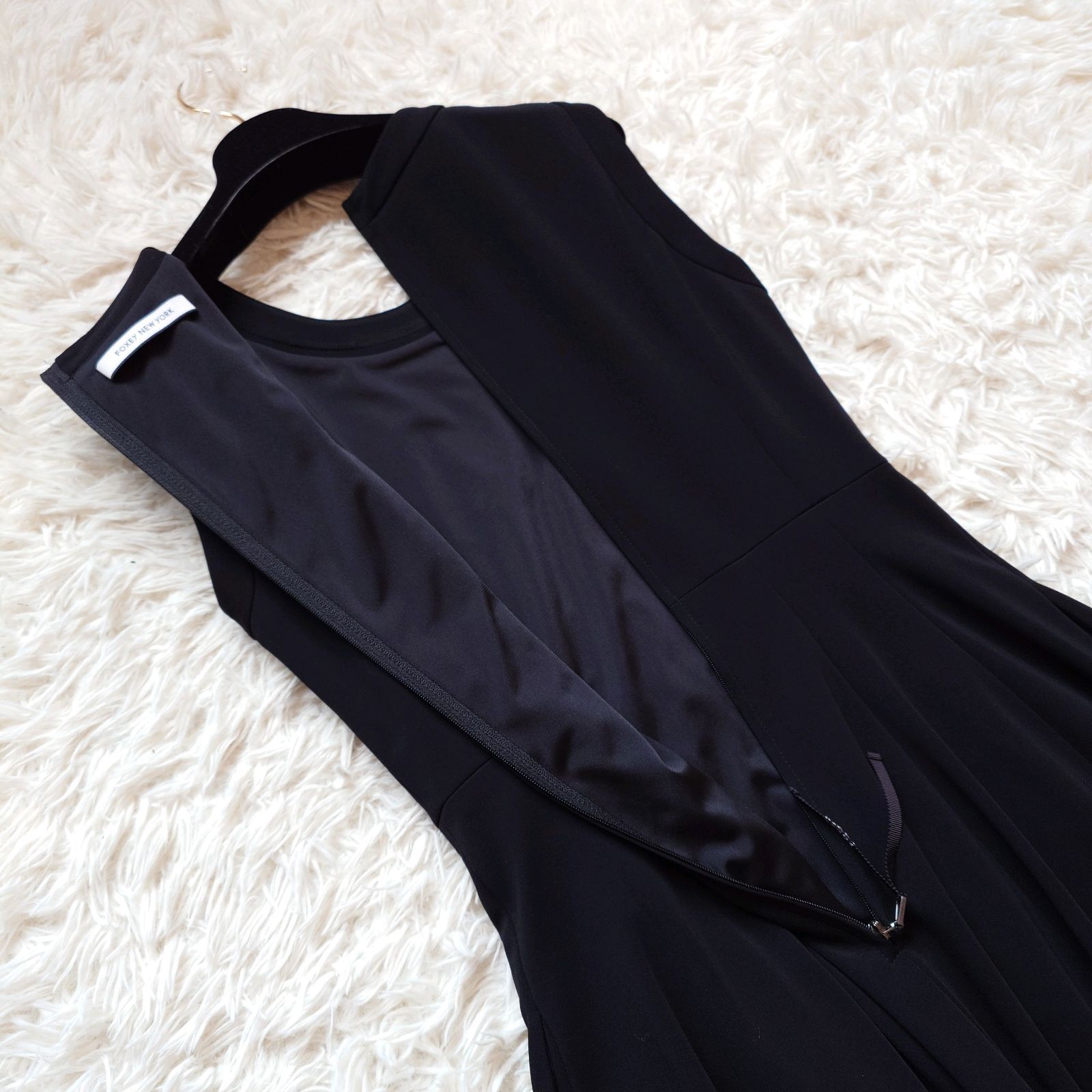 FOXEY NEW YORK フォクシー Dress Laurel フレアロングワンピース