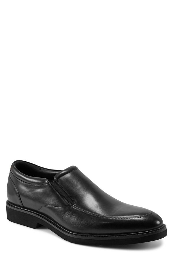 ロックポート メンズ シューズ Rockport Folton SlipOn Black ブラック