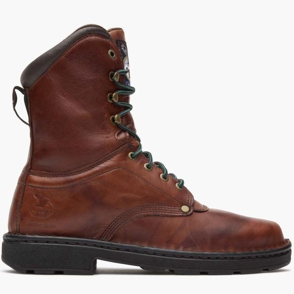 ジョージブーツ メンズ シューズ ブーツ・レインブーツ Georgia Boot Padded Eagle Light Work Boot Russet Wildwood