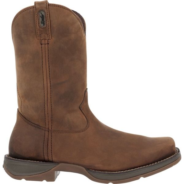 ドゥランゴ メンズ シューズ ブーツ・レインブーツ DURANGO Brown Pull On Western Bootrail Brown ブラウン