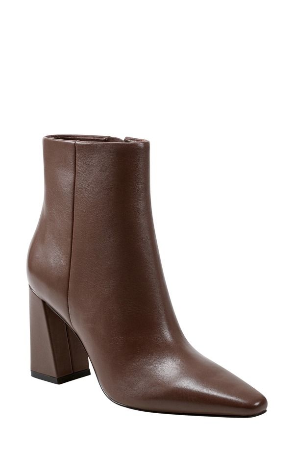マーク・フィッシャー レディース シューズ ブーツ・レインブーツ Marc Fisher LTD Yanara Pointed Toe Bootie Dark Brown ブラウン