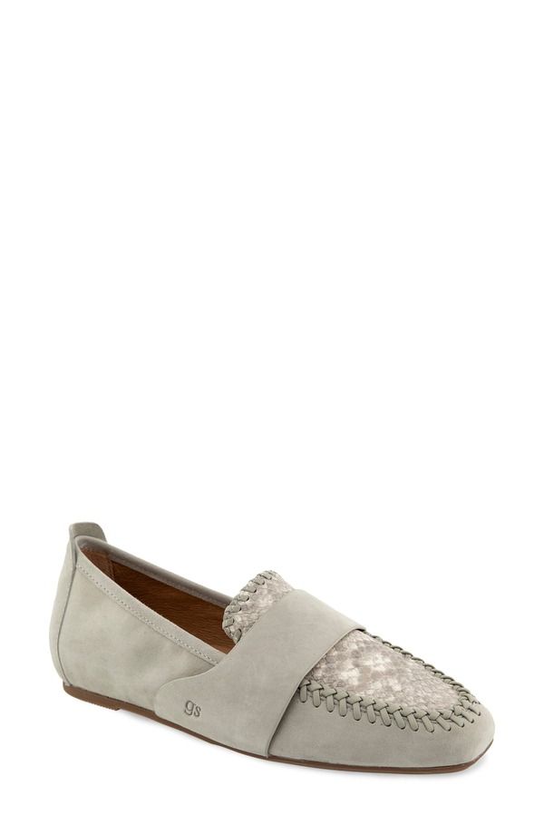 ジェントルソウルズ レディース シューズ スリッポン・ローファー Gentle Soulsandra Loafer Taupe Snake トープ