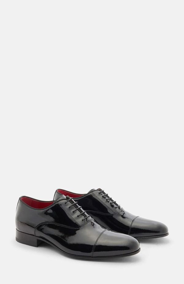 スカロッソ メンズ シューズ オックスフォード SCAROSSO Rodrigoxfords Black Patent ブラック