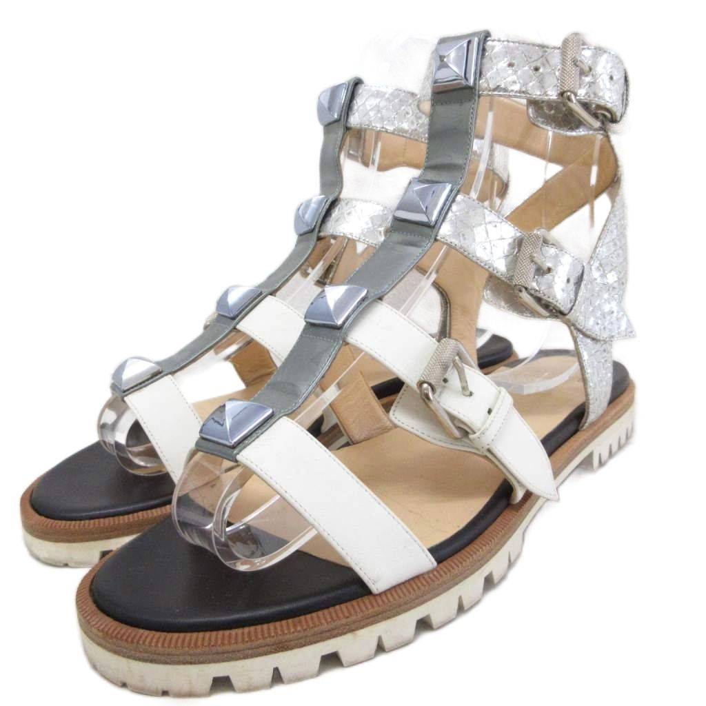 クリスチャンルブタン Christian louboutin Rocknbuckle Flat ロック