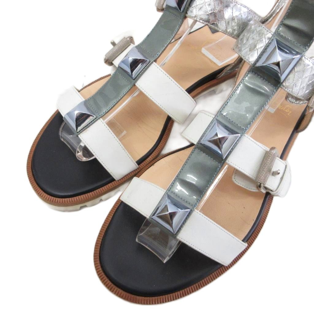 クリスチャンルブタン Christian louboutin Rocknbuckle Flat ロック