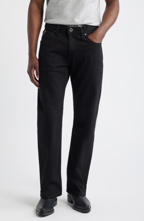 アリアト メンズ ボトムス デニムパンツ ブーツカット ブーツ ジーンズ Ariat M4 Relaxed Bootcut Jeans Black ブラック