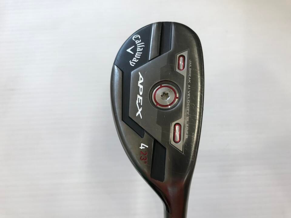 キャロウェイ　APEX PRO 2021　23度　Fujikura MC 80　Sフレックス　ユーティリティ　中古【最短即日発送】