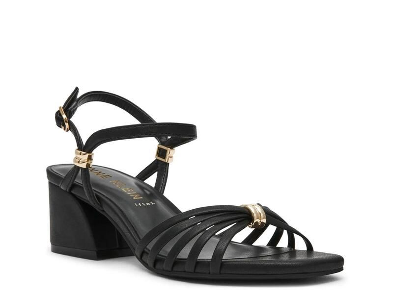 アンクライン レディース シューズ サンダル Anne KleinMikayla Sandal Black ブラック